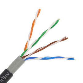 Im Freien optionale Farbe des Hochfrequenz-Cat5e-Netz-Kabel-twisted- pair4p