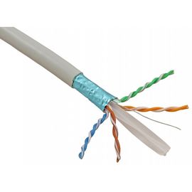 PVC-Netz-Kabel 305m 24AWG 1000FT ftp-Cat5e entblößen kupferne optionale Farbe
