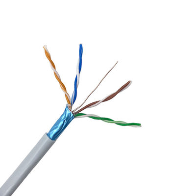 Einzelne abgeschirmte Ethernet-Kommunikation CAT5E Lan Cable 24awg 305m