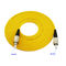 Gelb Sc-Verbindungskabel 3 Meter Upc-Fc, Faser-Optiktransceiverkabel Fc-Fcgewohnheits-Längen