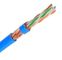 Der Frequenz-1-250MHz UTP twisted- pairverbindungsstück 0.58mm Netz-des Kabel-23AWG